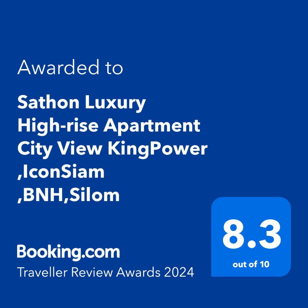 Sathon Luxury High-Rise Apartment City View Kingpower ,Iconsiam ,Bnh,Silom バンコク都 エクステリア 写真